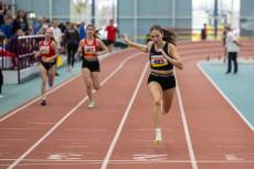 ... und energischer Zieleinlauf bei Charlotte; Quelle: © KJPeters - siehe kjpeters-photo.de/sport.html 