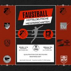 Mitteldeutsche Meisterschaften weibliche u14 und Männer 35  