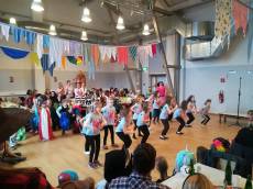 Auftritt beim Kinderfasching des TV Rendel