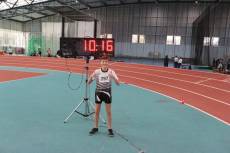 Daumen hoch - Luca und seine neue Bestzeit