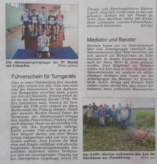 Der Artikel in der Wetterauer Zeitung