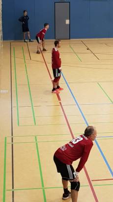 Die Abwehrreihe vom TVR