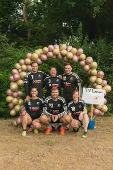 Die erste Mannschaft in Langen