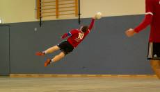 Die M1 um Kapitän Janni Tille streckt sich vergeblich