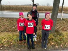 Die U8 mit Trainerin Jasmin Wörner