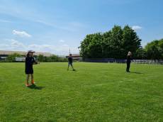 Die zweite Mannschaft in der u10 erwartet den Ball