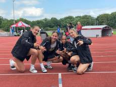 Ein tolles Team: Leonie, Marla , Yvonne und Charlotte