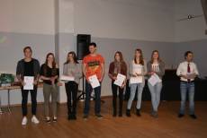 Erfolgreiche Leichtathleten