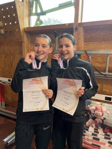 Silber und Bronze für Leonie Barowski und Marla Hercek!