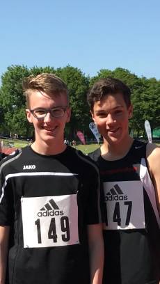 Fynn und Tom haben den Anschluss an die hessische Spitze hergestellt