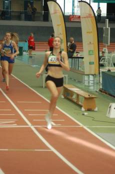 Goldener Zieleinlauf für Lara