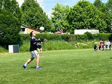 Jonas Tille beim Zuspiel