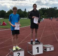 Konstantin wurde Regionalmeister im Hochsprung