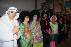 Kostümwettbewerb für die Eltern