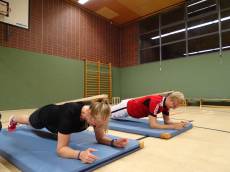 Krafttest; Unterarmstütz