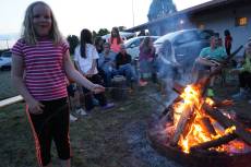 Lagerfeueratmosphäre