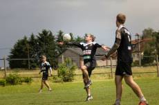 Marian Horn beim Zuspiel