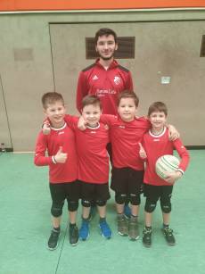 Rendel 2 mit Trainer Simeon Wittich