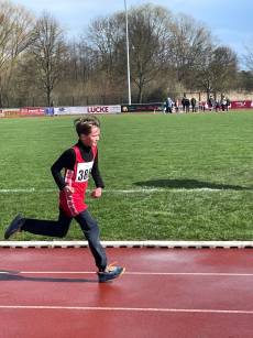 Samy Simic und Felix Ehlert beim Stadioncross vorne