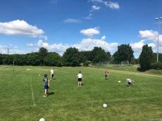 Sehenswerte Faustball-Partien