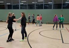 TV Rendel - Karate - Selbstverteidigungskurs - in Aktion