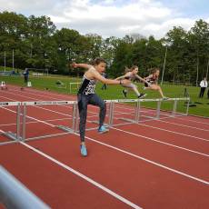 Valerie Hercek erfolgreich beim 60-Meter-Hürdenlauf