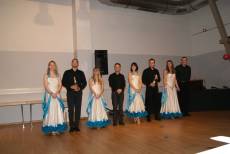 Zum Dank für den Auftritt gab es einen Sekt